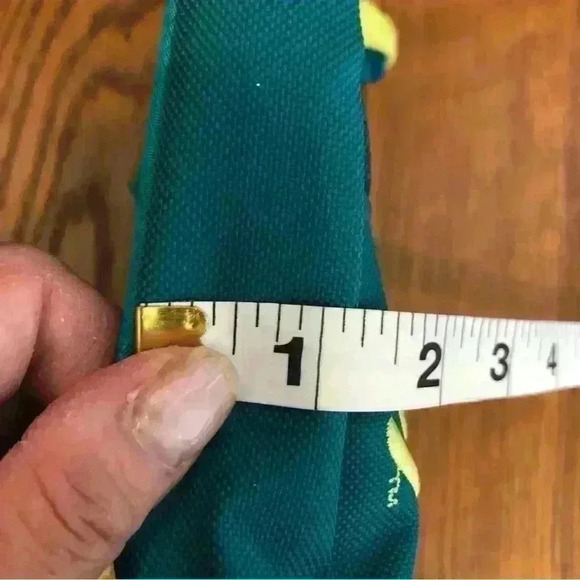 Outdoor Products Crossbody/Fanny Pack, Yellow/Turquoise Blue, 7”x9”x1” - Picture 6 of 10